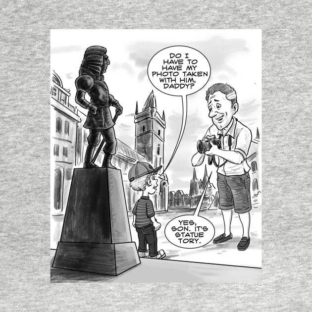Statue Tory by Never Mind The Bedsocks